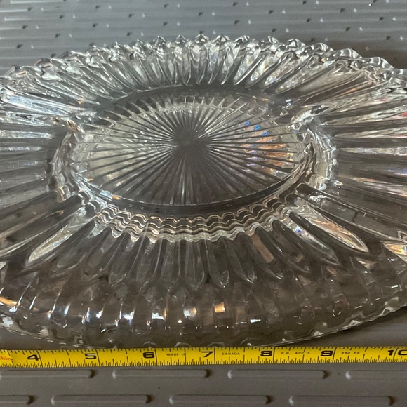 VINTAGE GLASSWEAR  SERVING PLATE - Picture 3 of 6